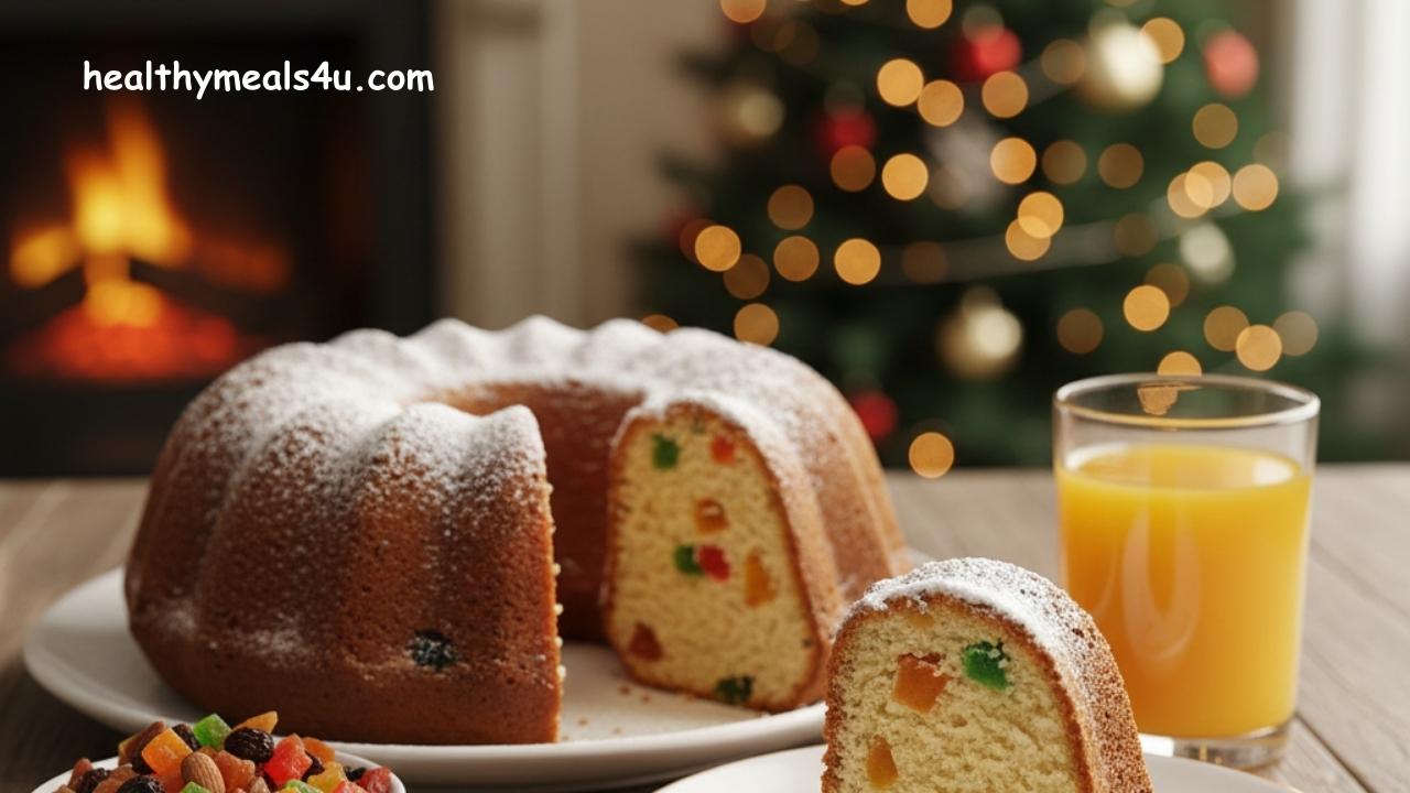 Eggless Christmas Cake – Soft, Simple and Beginner Friendly