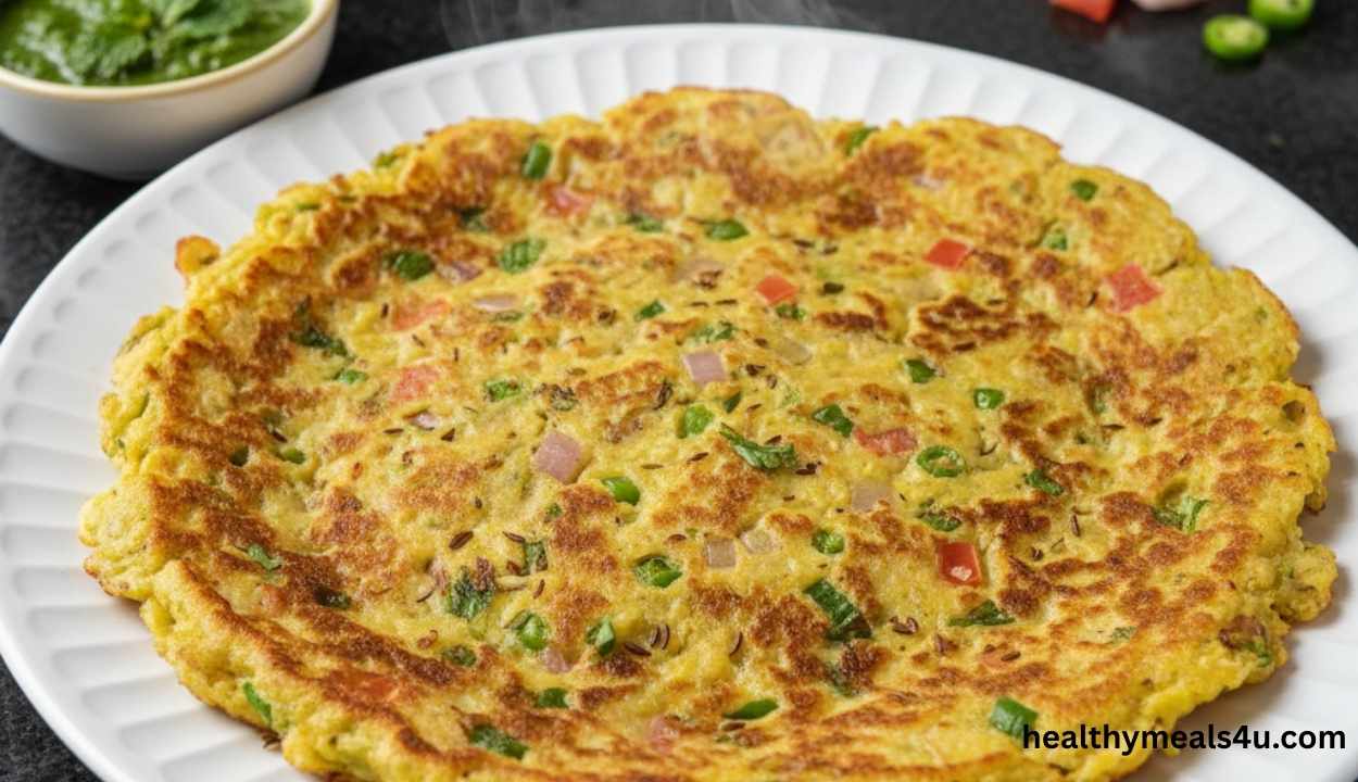 Oats & Besan Cheela