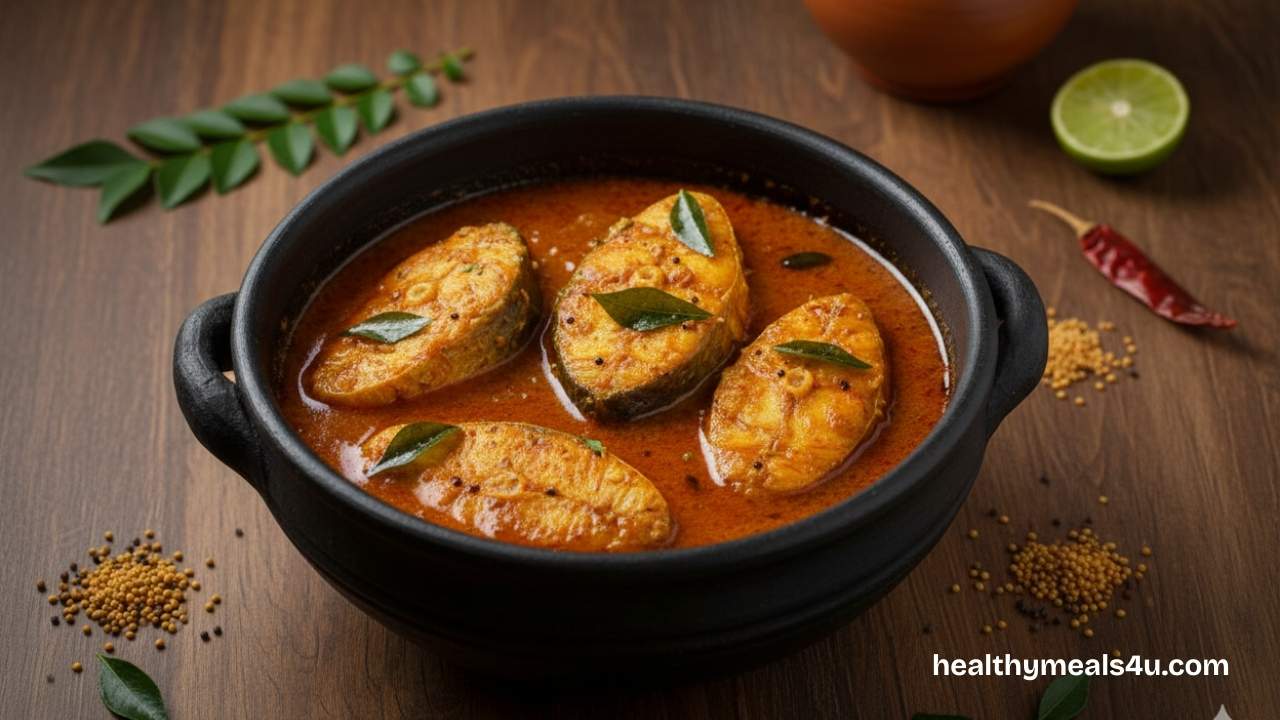 Fish Curry Kerala Style Without Coconut