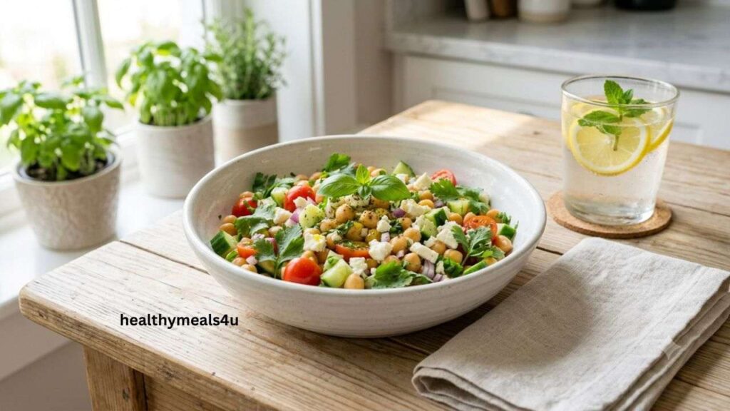 The Indian Style Chickpea Salad My Mother Likes