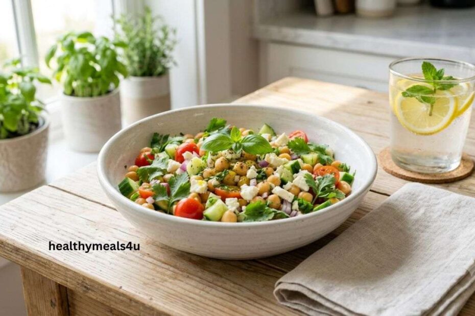 The Chickpea Salad That Finally Made My Mother Like Salad