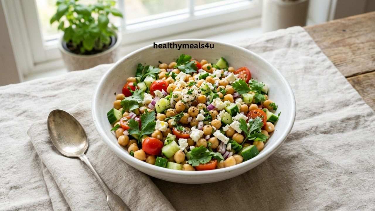 Chickpea Salad Indian