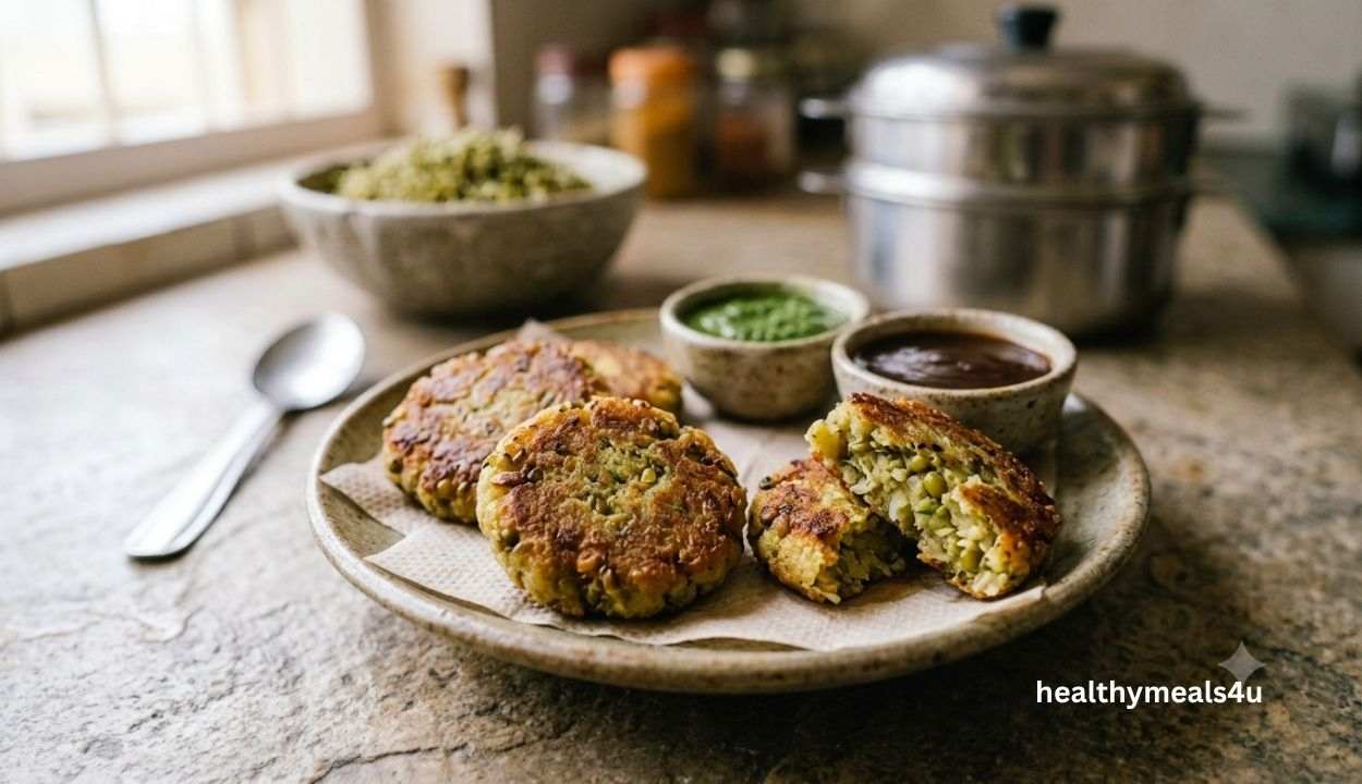 Sprouts Tikki Recipe (Crispy, Protein-Rich, Beginner-Friendly)